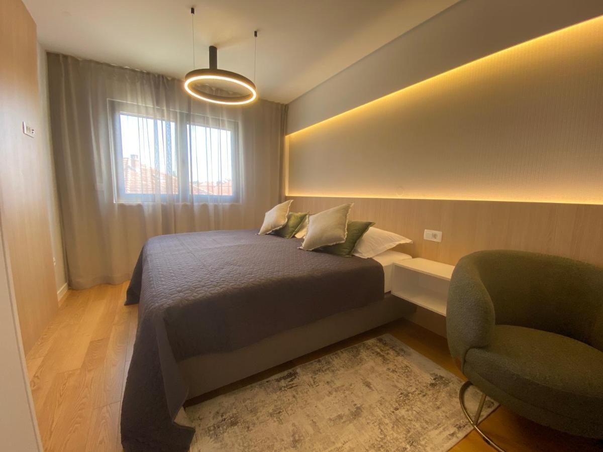 Ferienwohnung Shell Sky Luxury Penthouse With Private Pool Zadar Exterior foto